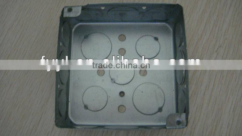 4*2 electrical metal junction box