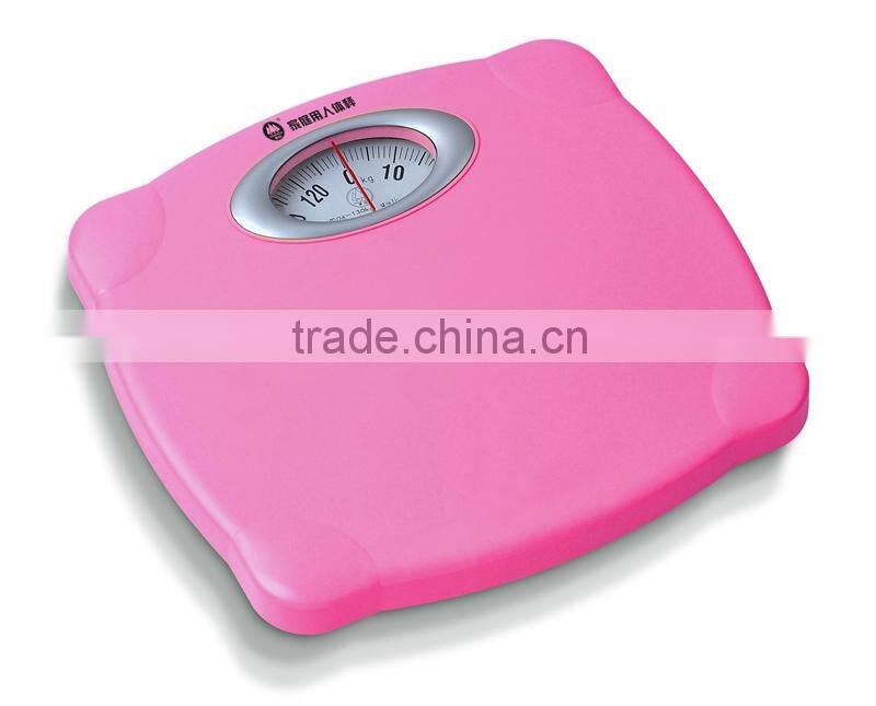 BR2005-22 Pink Electronic Weighing Scale Mechanical Personal Scale Camry Weigh Scale