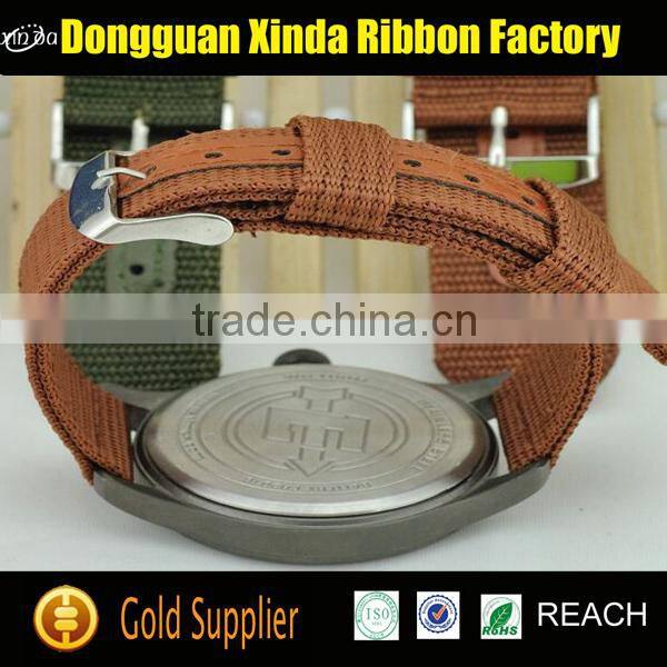 18/20/22/24mm Military Army Nylon Wrist Watch Band Straps