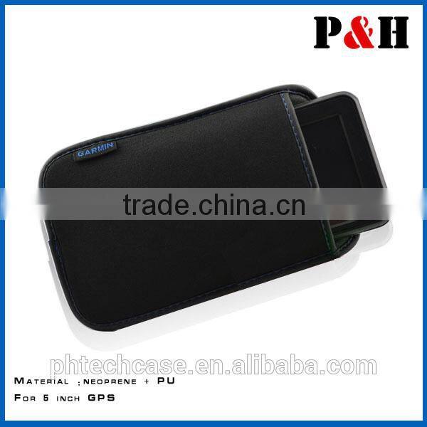 Neoprene Sleeve (Jet Black) Carrying Case for Tom Tom