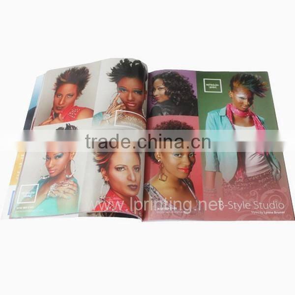 Cheap color magazine printing good quality