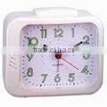 Plastic old fashion table square bell alarm clock