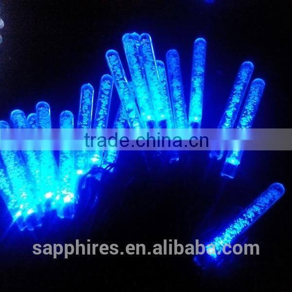 20L blue christmas outdoor led icicle lights