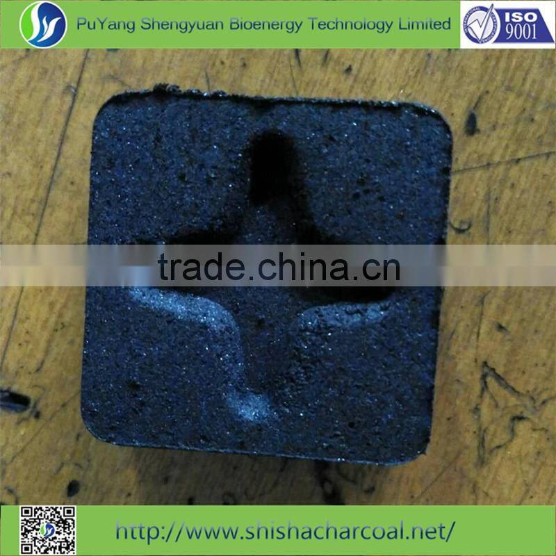 wholesale instant light cubic star hard wood shisha charcoal for hookah