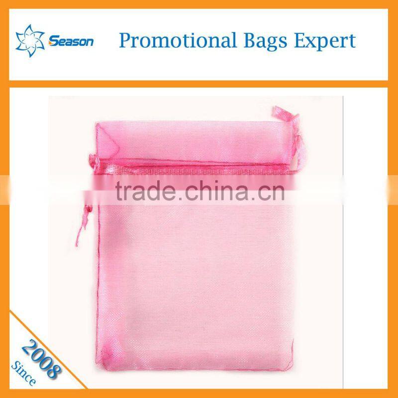 Customized Printed Personalized Organza Bag Wholesale Cheap Draw String Bags tea bag