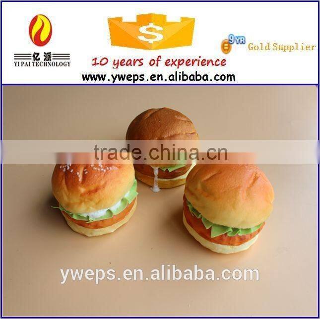 Plastic fake food model / artificial fake bread model show