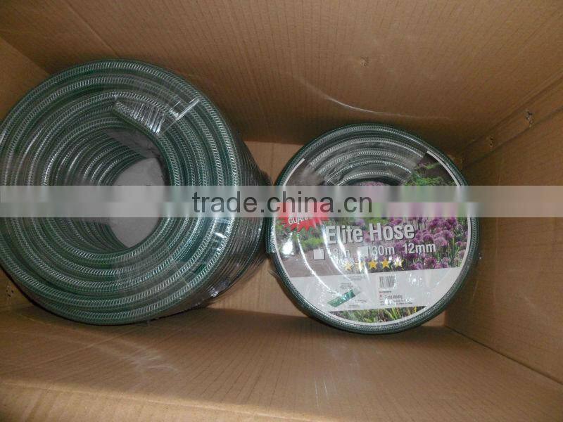 PVC Textile Braided hose knitting hose Garden Water Hose for supermarket