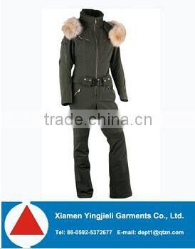2014 Ski outdoor jackets one piece snow suits adults cheap ski clothes