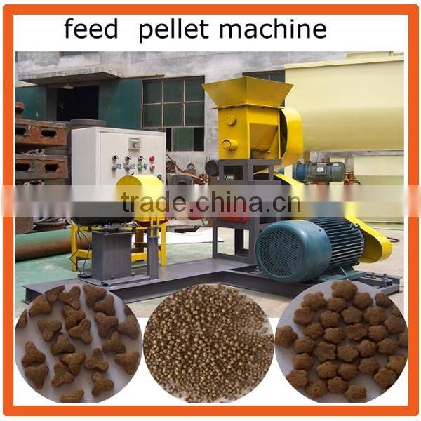 Floating fish feed pellet machine price/fish food extruder/fish food feet pellet extruding machine
