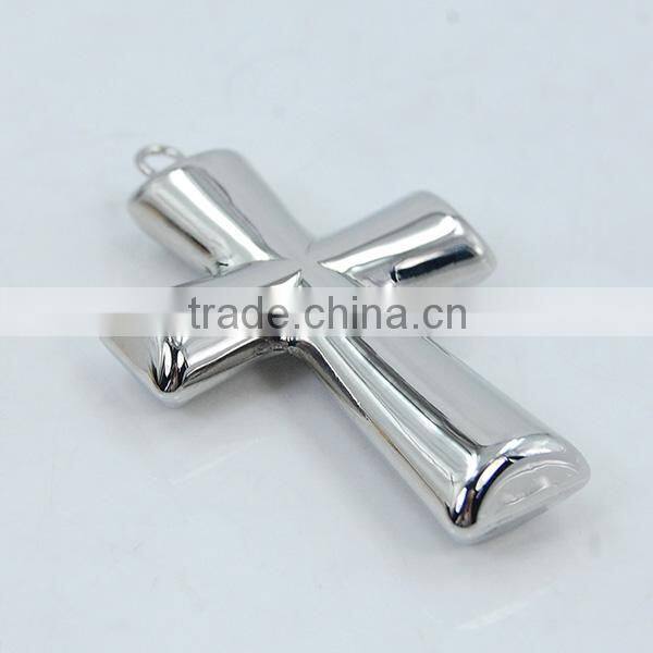 Stainless steel religious cross pendants necklaces