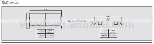 Other Door&Window Accessories Type sliding barn door hardware