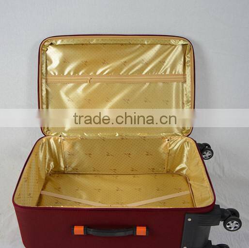 travel trolley 360 wheel luggage bag
