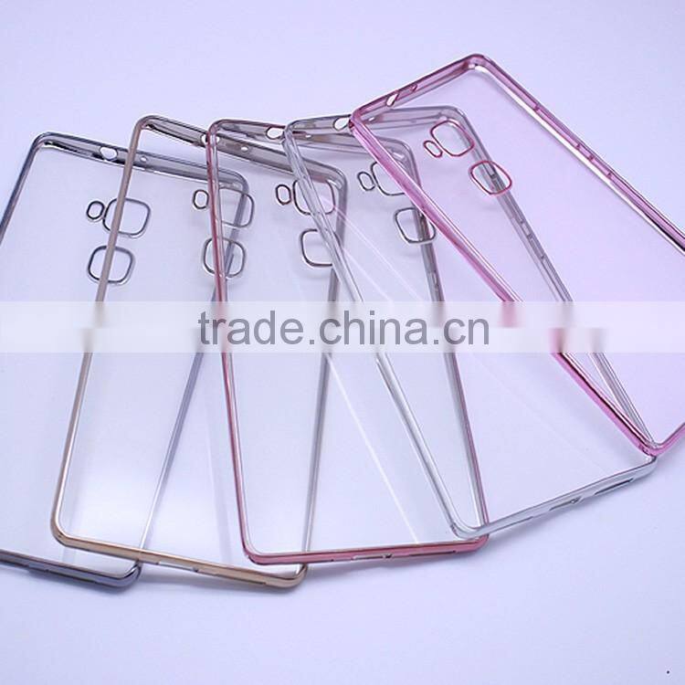 Facotry Price Transparent TPU Phone Case For Huawei Mate S