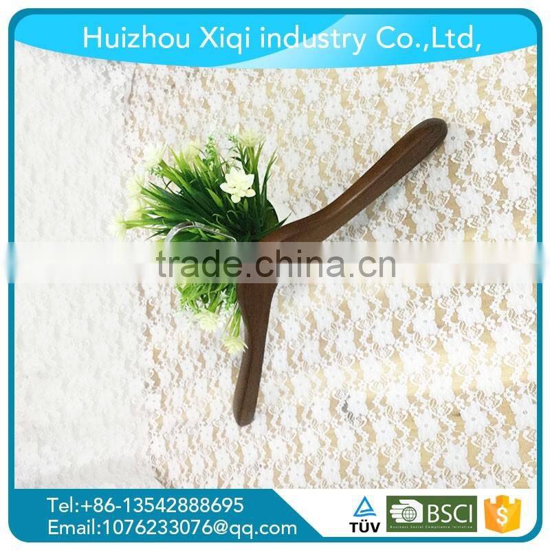 hot sale customized black wholesale wooden clothes hanger/laundry hanger machine