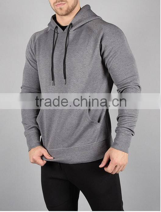 Top quality blank french terry wholesale men plain hoodies