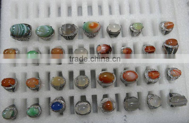 China Christians Jewelry Supplies Wholesale Stainless Steel Two Tone Religious Jesus Cross Prayer Finger Ring For Mens