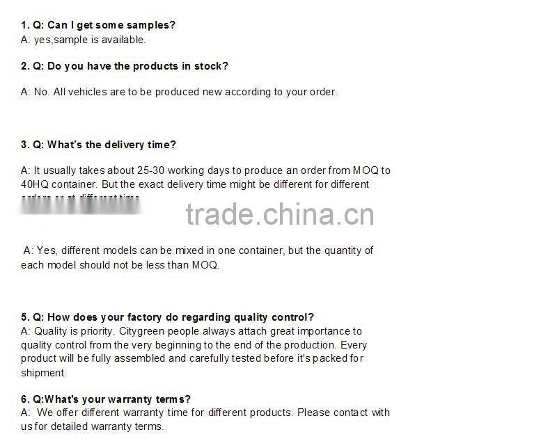 Powerful electric scooter 2000W