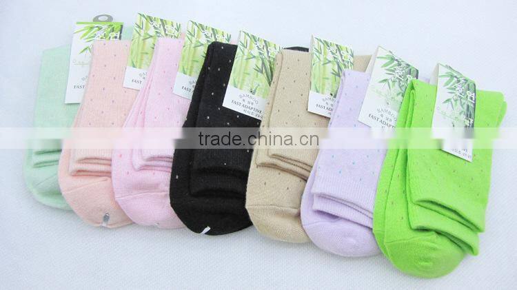 New bamboo fiber socks spring socks Girls socks small fine deodorant sweat socks factory direct offer