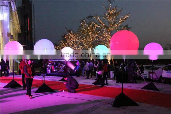 Inflatable led decorations led inflatable star with stand for party/event deocartions