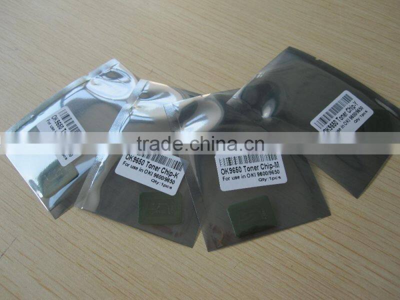 Compatible New oki reset chips C5850 C5950 in 0% defect rate KMCY