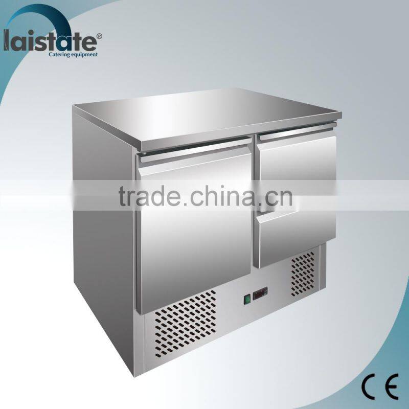 3 Doors Stainless Steel Refrigerated Salad Workstation