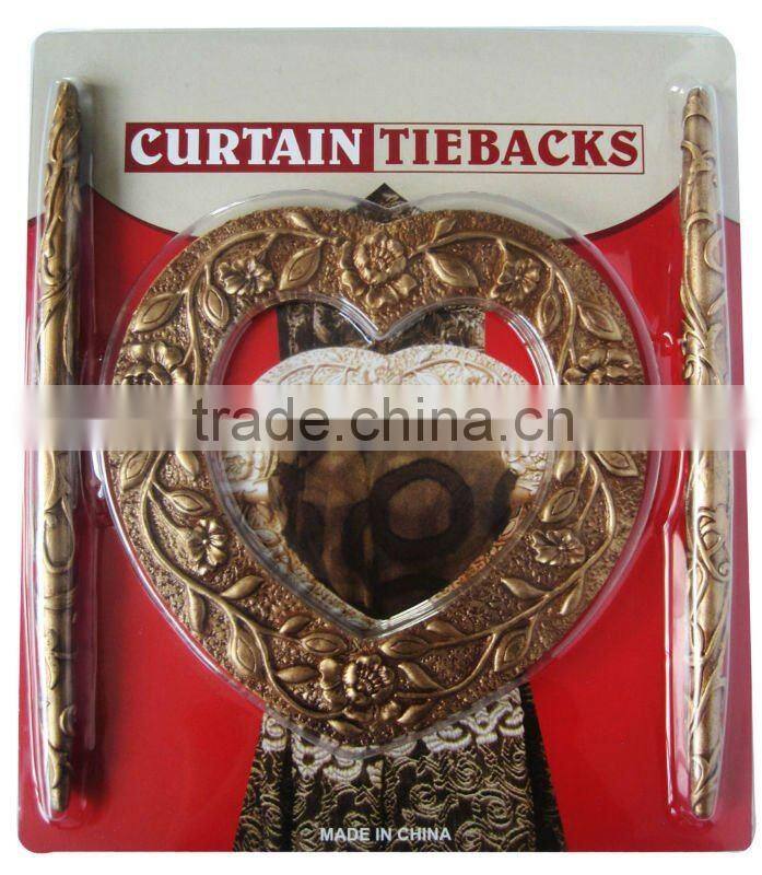 fancy design resin curtain tieback