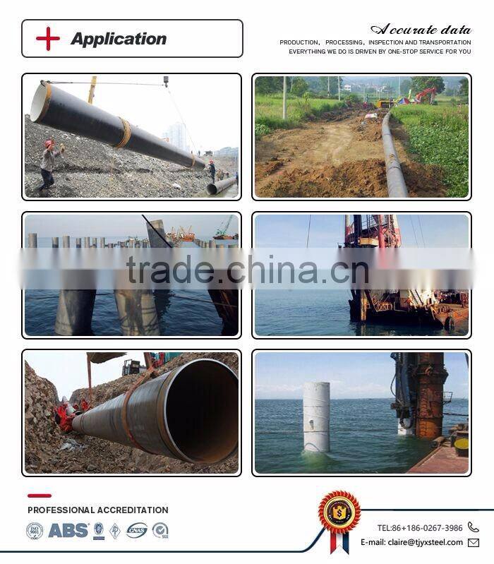 Petroleum pipe / sewage pipe / spiral welded steel pipe
