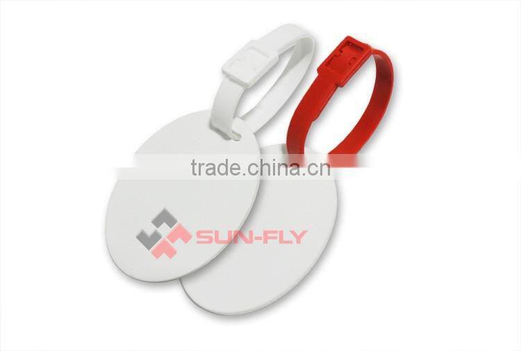 OEM New sublimation blank custom airplane hard plastic travel luggage tag