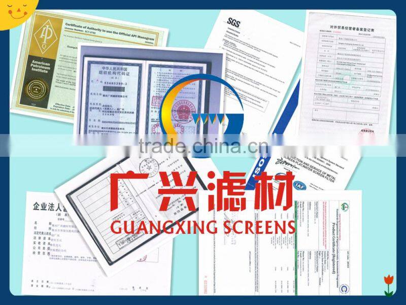 Wedged wire screen/Johnson pipe/Filter tube/Mineral sieve/water well screen