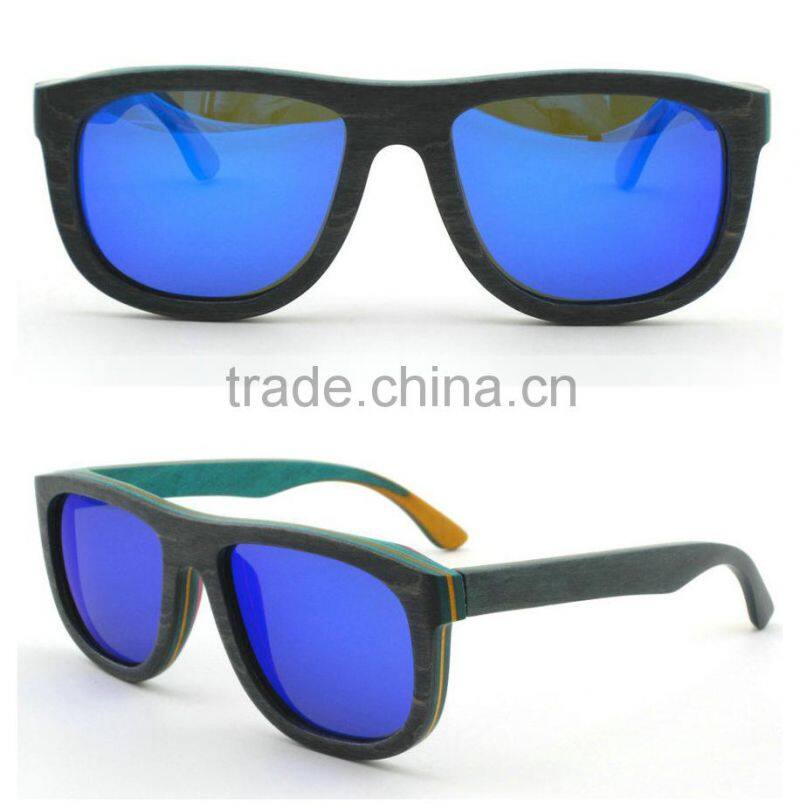 Designer unisex high quality promotion cheap wood sunglasses UV400