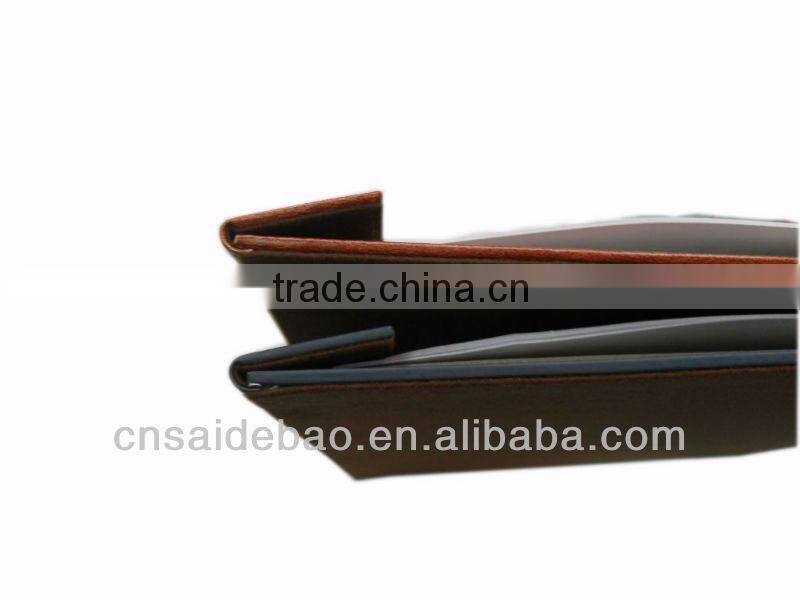 2016 leather table calendar /wall calendar, custom dairy for gift