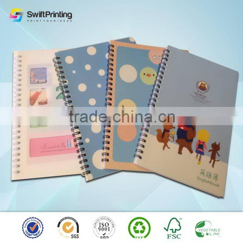 Low price new arrival lined printing notebook