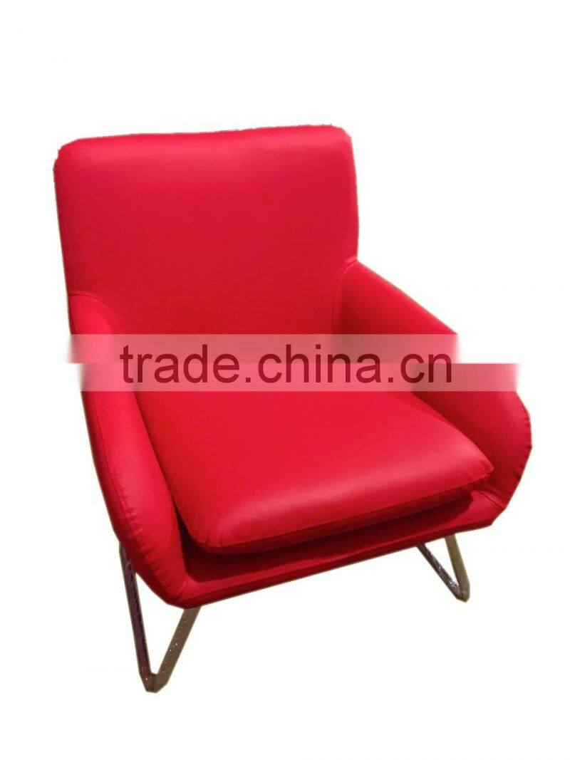 TB hot sale soft pu fancy living room chairs comfortable leisure chair