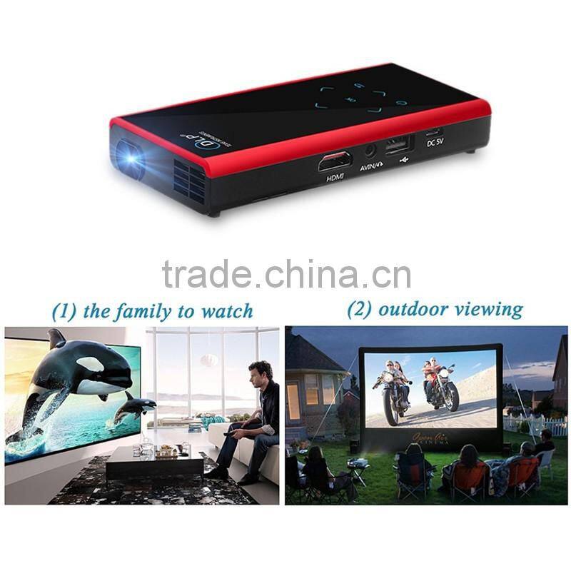 E06S Android 4.2.2 OS Mini Wifi Airplay Telefoon/PC cnected with Mobiele Video Projector
