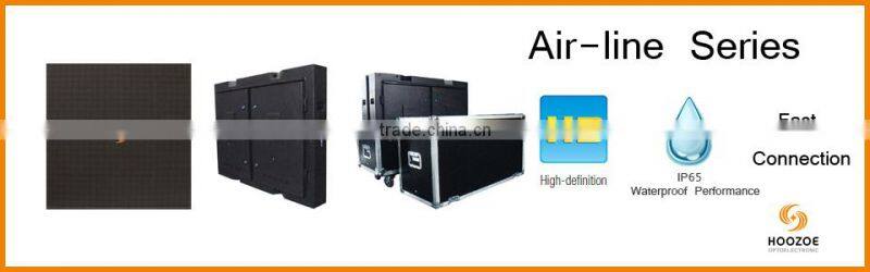 Air-Line Cabinet Series -pitch 10mm outdoor rental led display