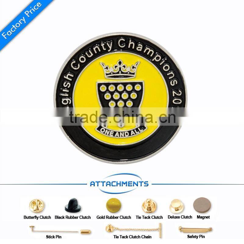 Custom made soft enamel pin, lapel pin