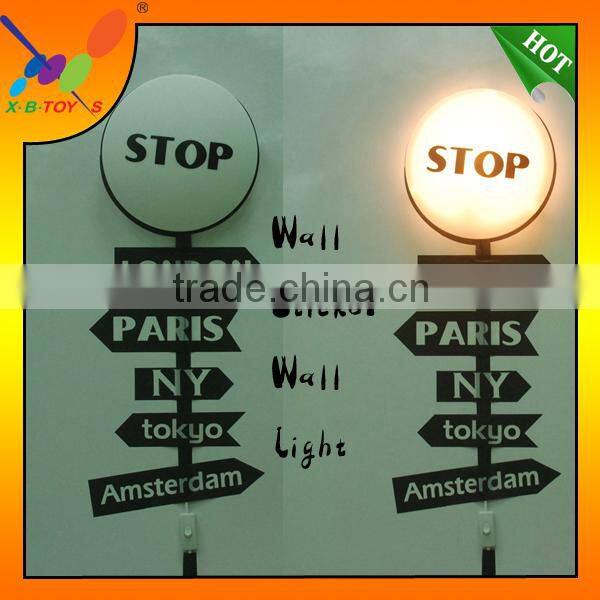 Bedroom New Fancy bedside light for kids,New design Lovely Spotty Dog wall sticker lamp