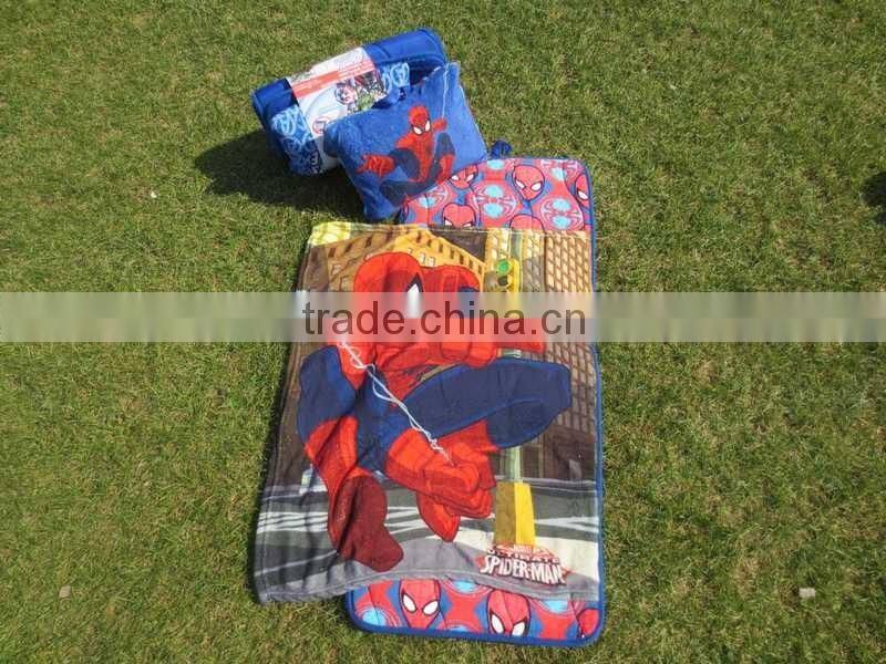 Children fleece blanket funny cute soft 100% polyester blanket