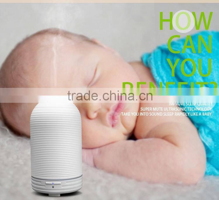 iMist home Wireless smart portable ultrasonic aroma diffuser, waterless aromatherapy diffuser with bluetooth app control