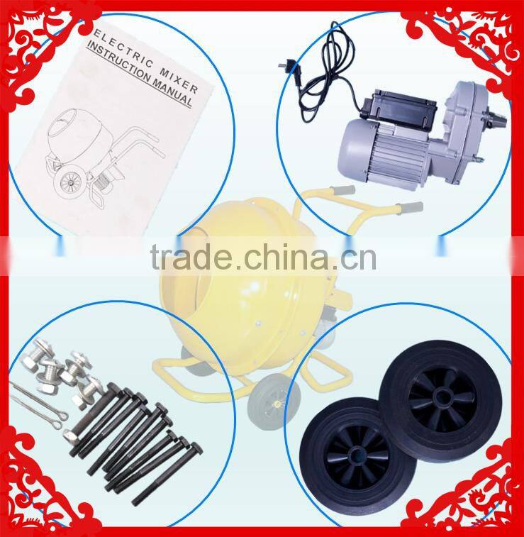 New Condition New Design Small Concrete Mixer With Hand-Pushed Type