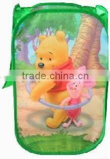 folding polyester laundry basket