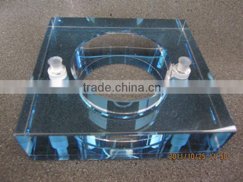 Round crystal lamp shade