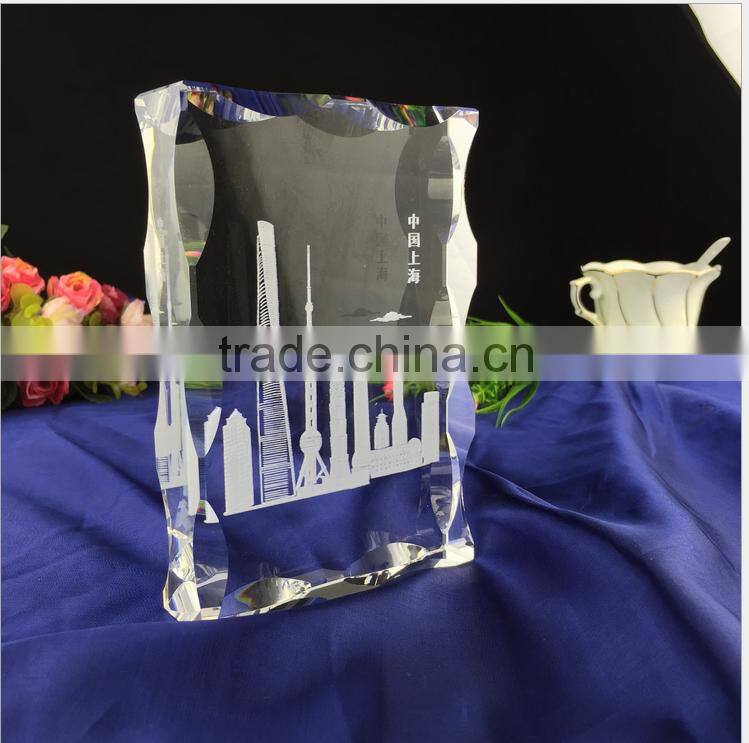 Factory Wholesale K9 Blank Crystal 3d laser etched glass cube