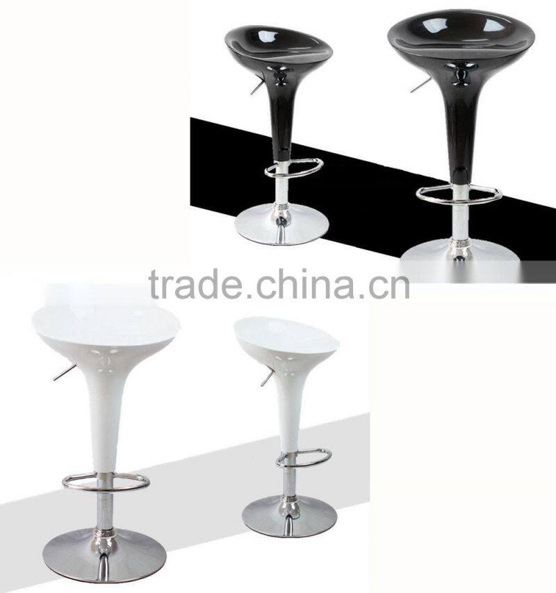 Unique swivel bar stools with foot rest