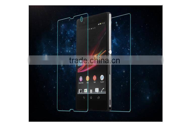 9H Hardness anti-dust screen protector film roll for sony Z3
