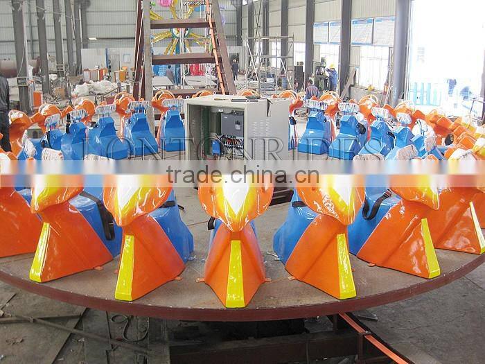 Large Rides, Thrill Rides Used Park Equipment Flying UFO Rides for Amusement Park Use