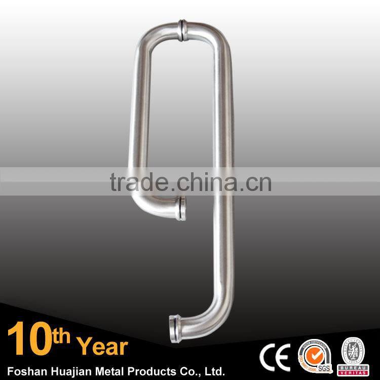 China Wholesaler product size and high precision Stainless Steel Glass Door Pull Handle