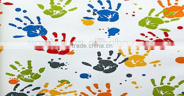 Cartoon style kids washable wallpaper for kids bedroom