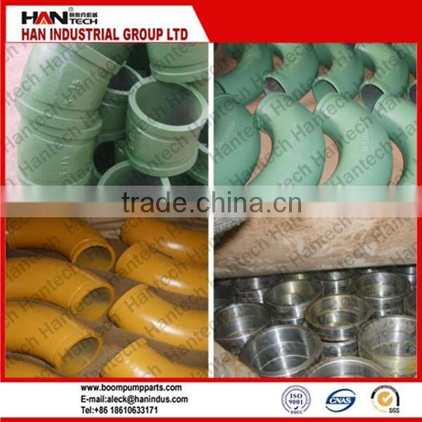 DN100 R275 90 concrete pump pipe elbow