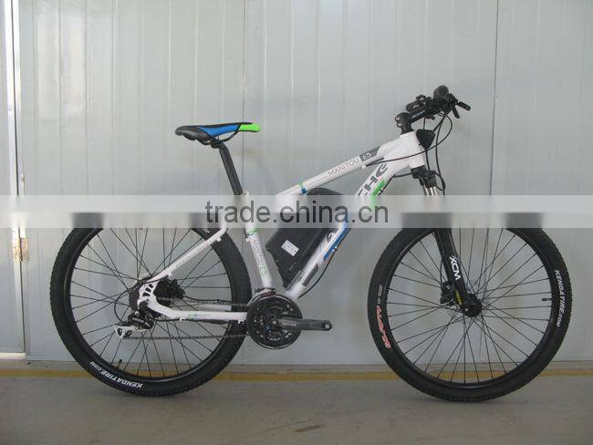 MTB style electric bikes with bafang central motor 36V 250W best choice for East Eurpean market (HJ-14M04 )